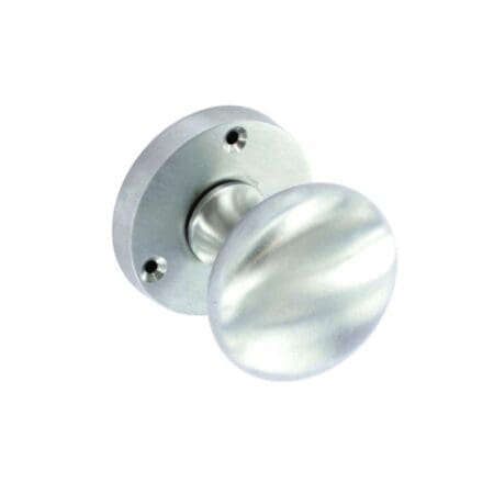 Satin Chrome Mortice Knobs (Pair)