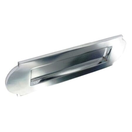 Chrome Shaped Letter Plate