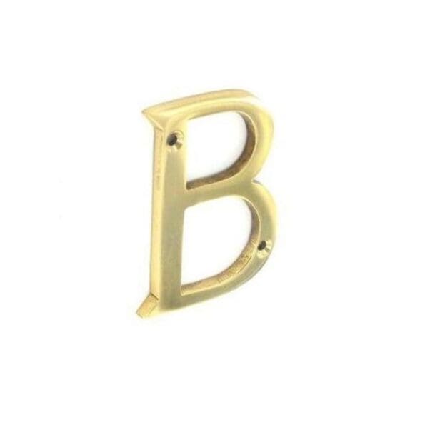 Brass Letter B