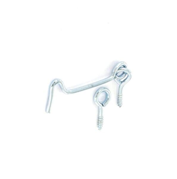 Gate hook & eye zinc plated