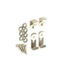 Mirror Brackets Adjustable Nickel Plated