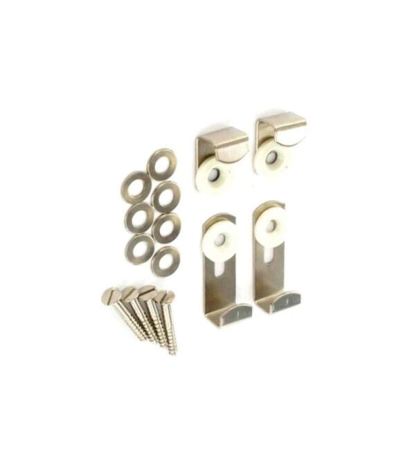 Mirror Brackets Adjustable Nickel Plated