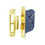 Bathroom Lock Brass Plated