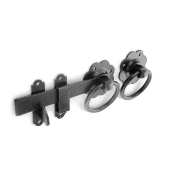 Ring Gate Latch Black