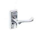 Chrome Scroll Privacy Handles (Pair)