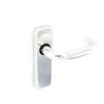 Aluminium Latch Handles Polished (Pair)