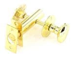 Thumbturn Security Bolt & Release Brass (1 Set)