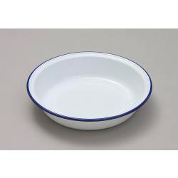 Pie Dish Round - Traditional White