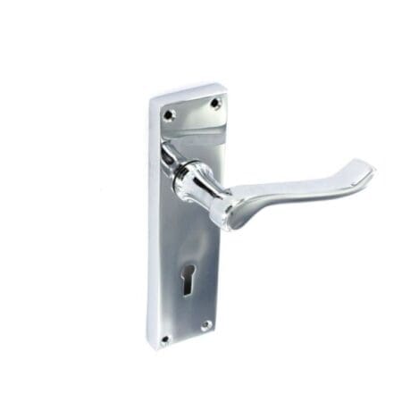 Scroll Chrome Lock Handles (Pair)