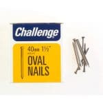 Oval Wire Nails - Bright Steel (Box Pack)