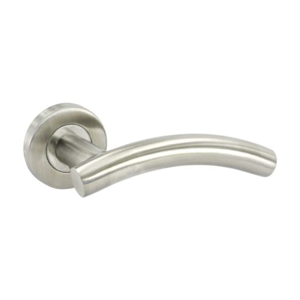 Satin Stainless Steel Latch Handles (Pair)