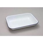 Enamel Bakepan - Traditional White