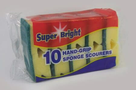 Hand Grip Sponge Scourers