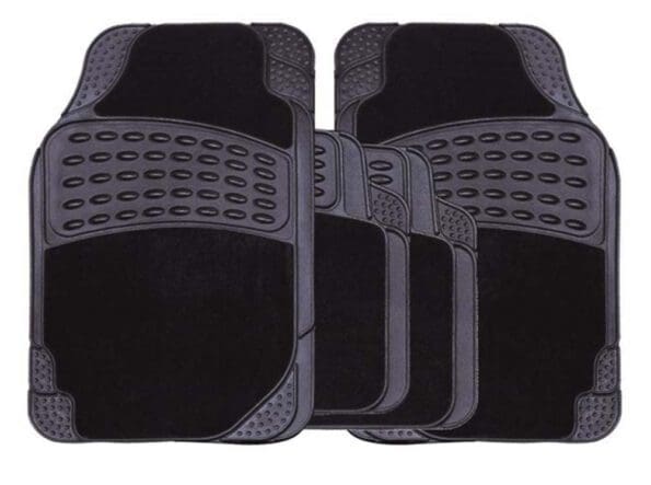 Rubber Carpet Mat Set