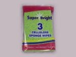 Cellulose Sponge Wipes