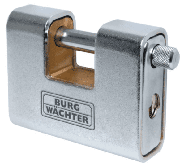 Mid Security Armoured Steel Closed Shackled Shutter Padlock