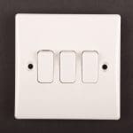 Slimline 10A 3G 2way Switch to BS3676