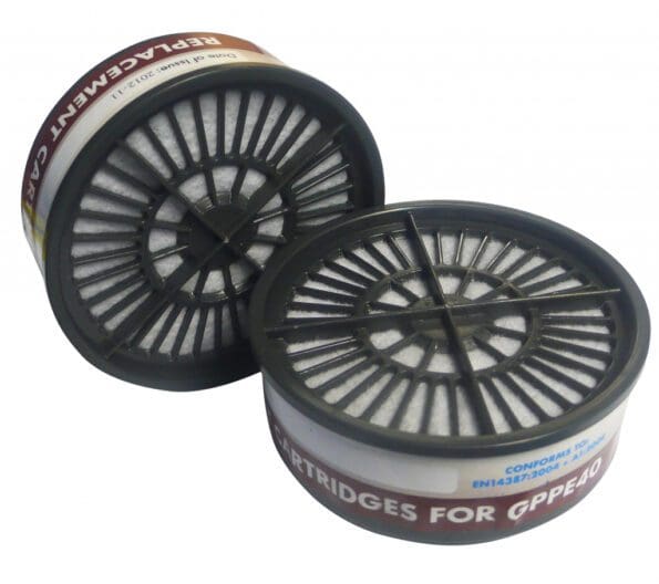 Cartridges for Twin Filter Respirator