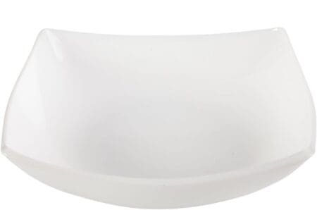 Quadrato Soup Plate White