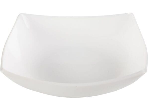 Quadrato Soup Plate White