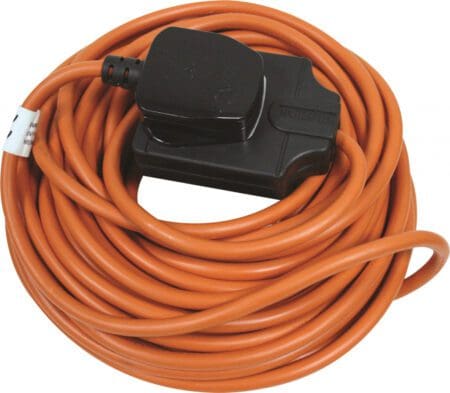 Outdoor Heavy Duty Cable Reel Orange