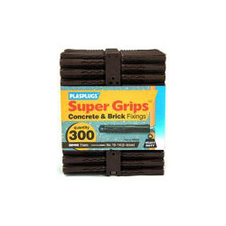 Supergrip Fixings - Brown