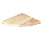 Natural Wood Corner Shelf Kit