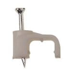 9mm Grey Flat Cable Clip