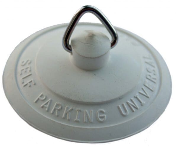 Self Park Plug White Rubber