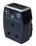 Surge Adaptor With 2 USB Sockets