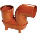 Lowback 'P' Trap (Spigot Outlet/Socket Inlet)