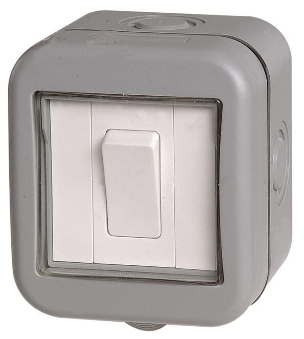 Weatherproof IP55 20A 1 Gang Switch