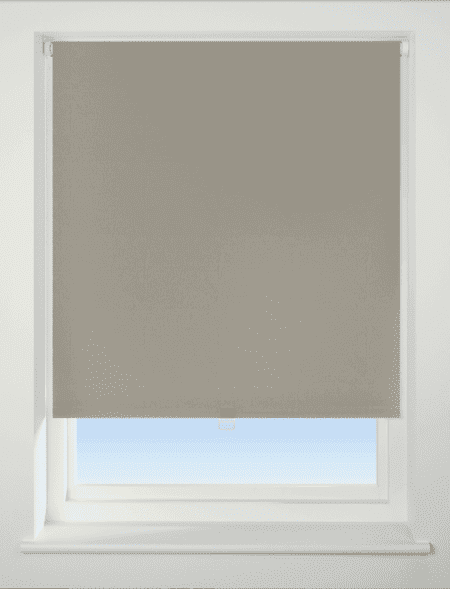 Cordless Black Out Roller Blind Taupe