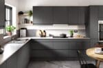 Capri Dark Grey Kitchen 7 Piece Layout