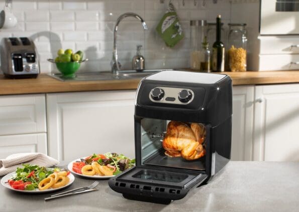 Mechanical Rotisserie Air Fryer Oven