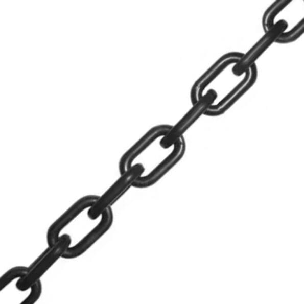 Straight Link Chain Zp Black