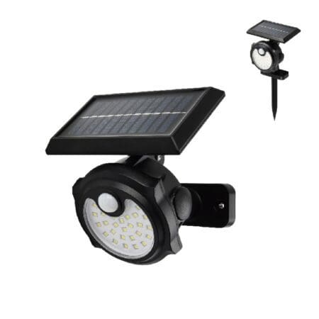 Solar LED Flood Light With PIR