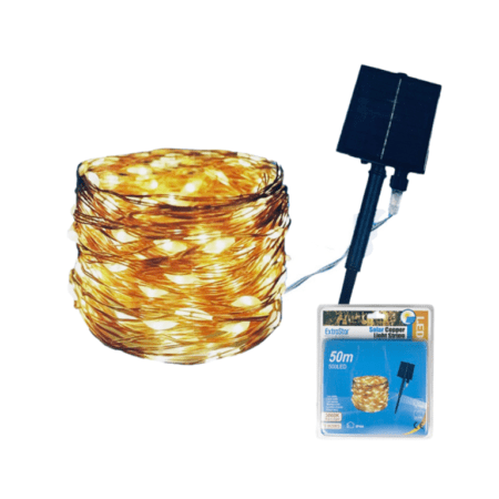 Solar LED Copper Light String